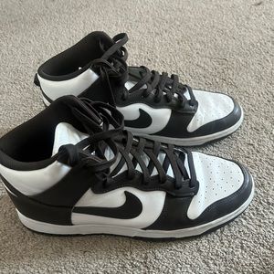 Nike high top dunks size 12